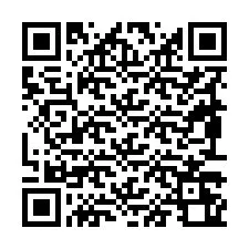 QR код за телефонен номер +19893260980