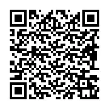 QR код за телефонен номер +19893261026