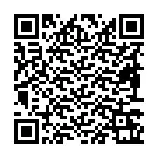 QR-code voor telefoonnummer +19893261087