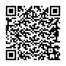 Kod QR dla numeru telefonu +19893261088