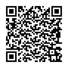 Código QR para número de telefone +19893261094