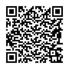 Código QR para número de telefone +19893261145