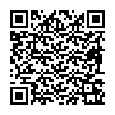 Código QR para número de telefone +19893261157