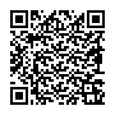 Código QR para número de telefone +19893261188