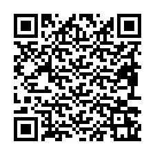 QR Code สำหรับหมายเลขโทรศัพท์ +19893261303