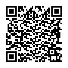 QR-code voor telefoonnummer +19893261356