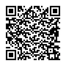 Código QR para número de teléfono +19893261377