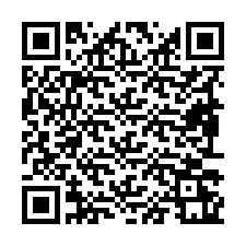 QR-code voor telefoonnummer +19893261397