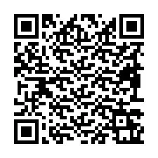 Kod QR dla numeru telefonu +19893261413