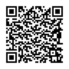 Código QR para número de teléfono +19893261630