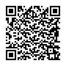 QR код за телефонен номер +19893261664