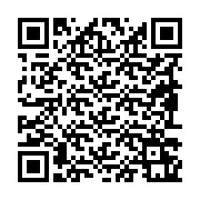 QR Code pour le numéro de téléphone +19893261668