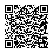 Código QR para número de teléfono +19893261811