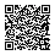 Codice QR per il numero di telefono +19893261845