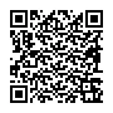 QR Code pour le numéro de téléphone +19893261853