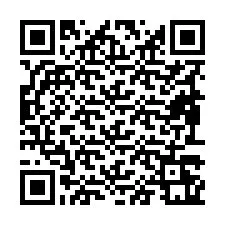 QR-code voor telefoonnummer +19893261857