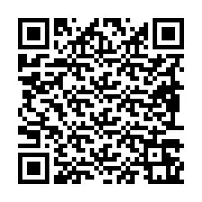 QR-code voor telefoonnummer +19893261896