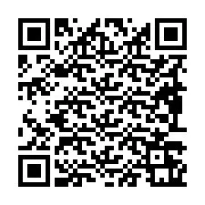 QR-code voor telefoonnummer +19893261932