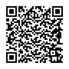 Codice QR per il numero di telefono +19893261938