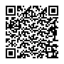 QR Code pour le numéro de téléphone +19893262002