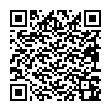 QR-код для номера телефона +19893262143