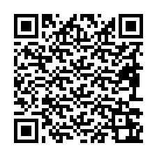 Código QR para número de telefone +19893262203