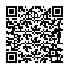 QR-koodi puhelinnumerolle +19893262254