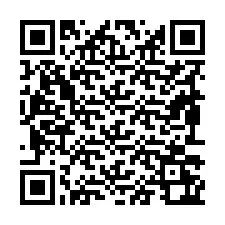 Código QR para número de teléfono +19893262345
