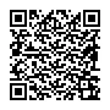 QR Code pour le numéro de téléphone +19893262359