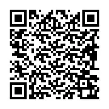 QR-koodi puhelinnumerolle +19893262372