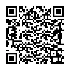 Código QR para número de telefone +19893262391