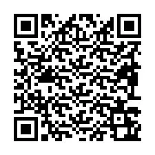 Codice QR per il numero di telefono +19893262523