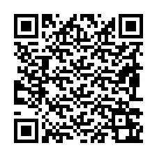 Kode QR untuk nomor Telepon +19893262625