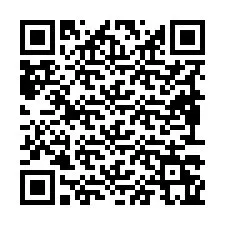 Codice QR per il numero di telefono +19893265486