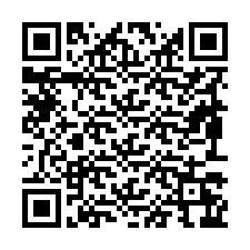 QR Code สำหรับหมายเลขโทรศัพท์ +19893266005