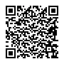 QR-code voor telefoonnummer +19893266597