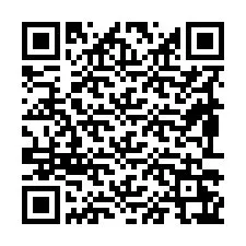 Código QR para número de telefone +19893267221