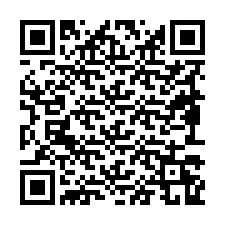 Código QR para número de teléfono +19893269008