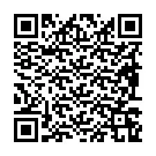 QR-code voor telefoonnummer +19893269172