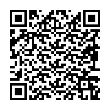 Código QR para número de teléfono +19893269986