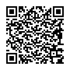 Codice QR per il numero di telefono +19893304512