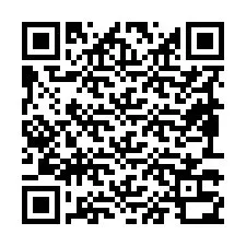 QR Code สำหรับหมายเลขโทรศัพท์ +19893330109