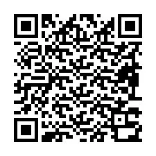 Código QR para número de teléfono +19893330137