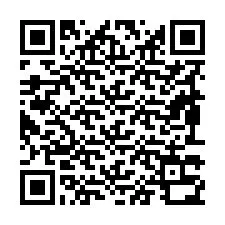 QR-koodi puhelinnumerolle +19893330445