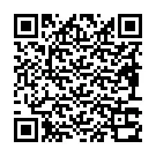 Codice QR per il numero di telefono +19893330802