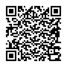 Codice QR per il numero di telefono +19893330963