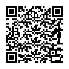 Código QR para número de teléfono +19893332001