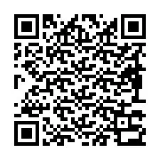 QR-koodi puhelinnumerolle +19893332006