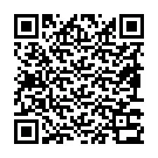 QR-koodi puhelinnumerolle +19893332189