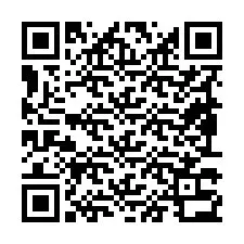 QR-koodi puhelinnumerolle +19893332199